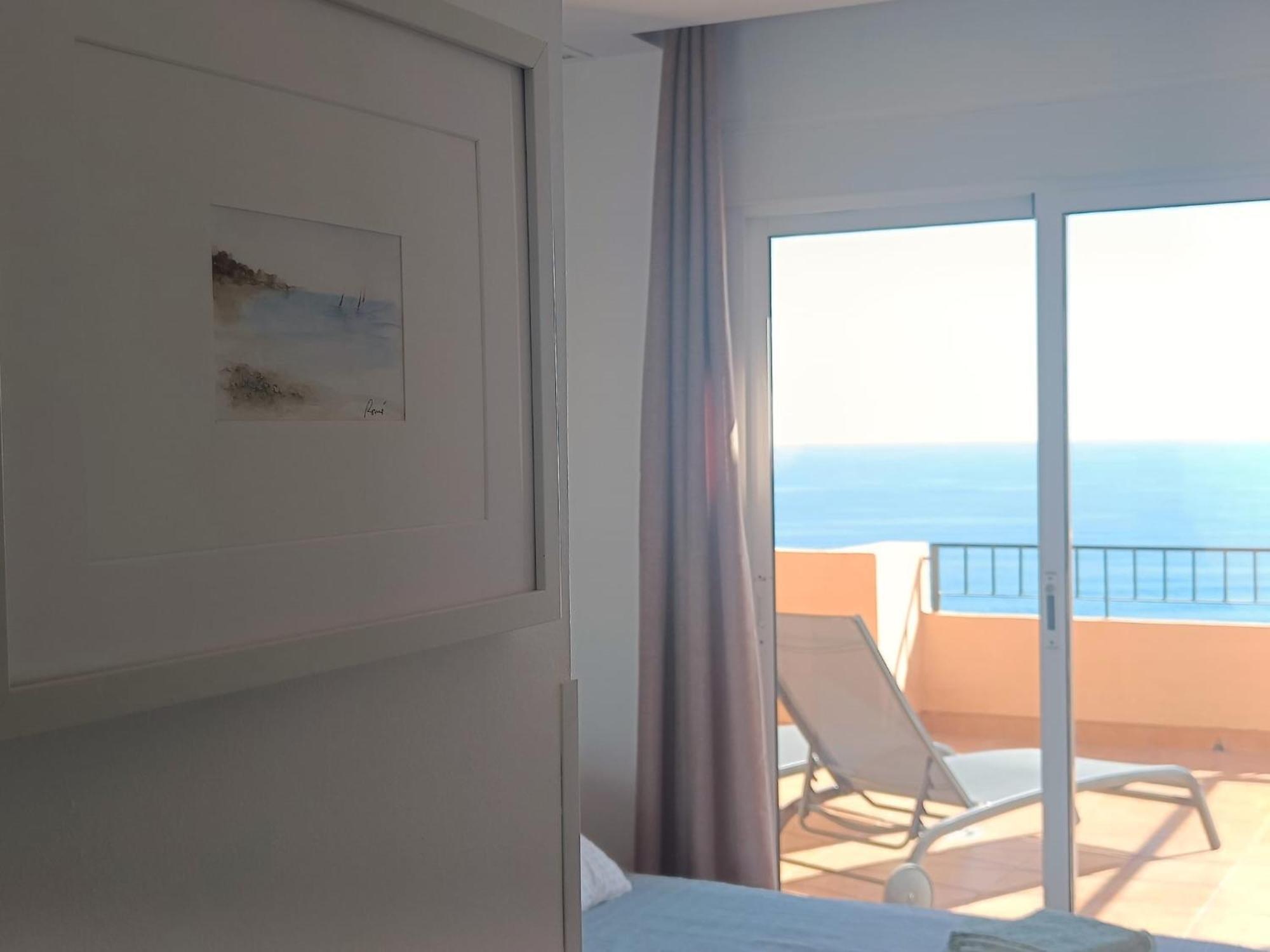Carvajal Beach Seaview Apartment Benalmadena Bagian luar foto