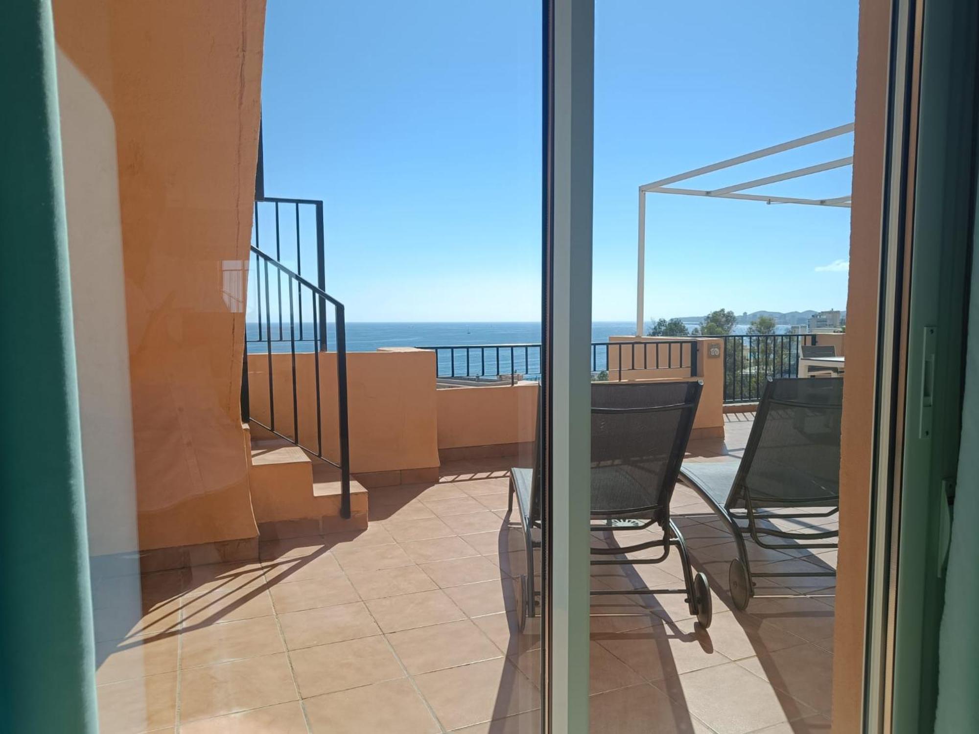 Carvajal Beach Seaview Apartment Benalmadena Bagian luar foto