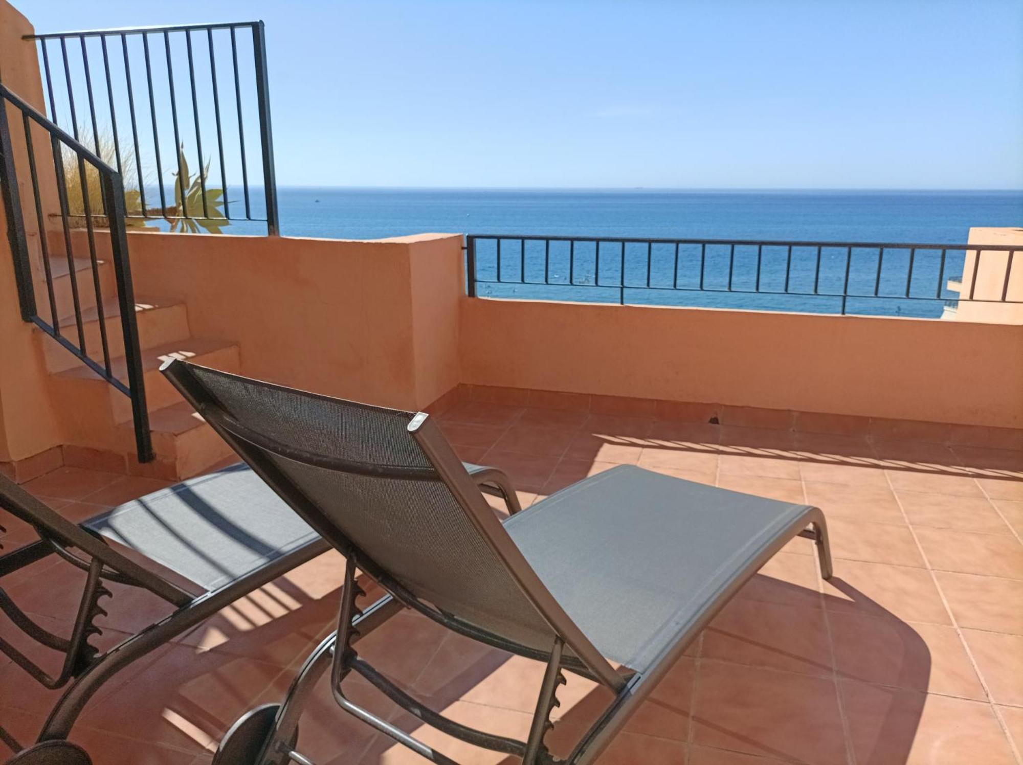 Carvajal Beach Seaview Apartment Benalmadena Bagian luar foto